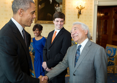 Keith Yamamoto and President Obama