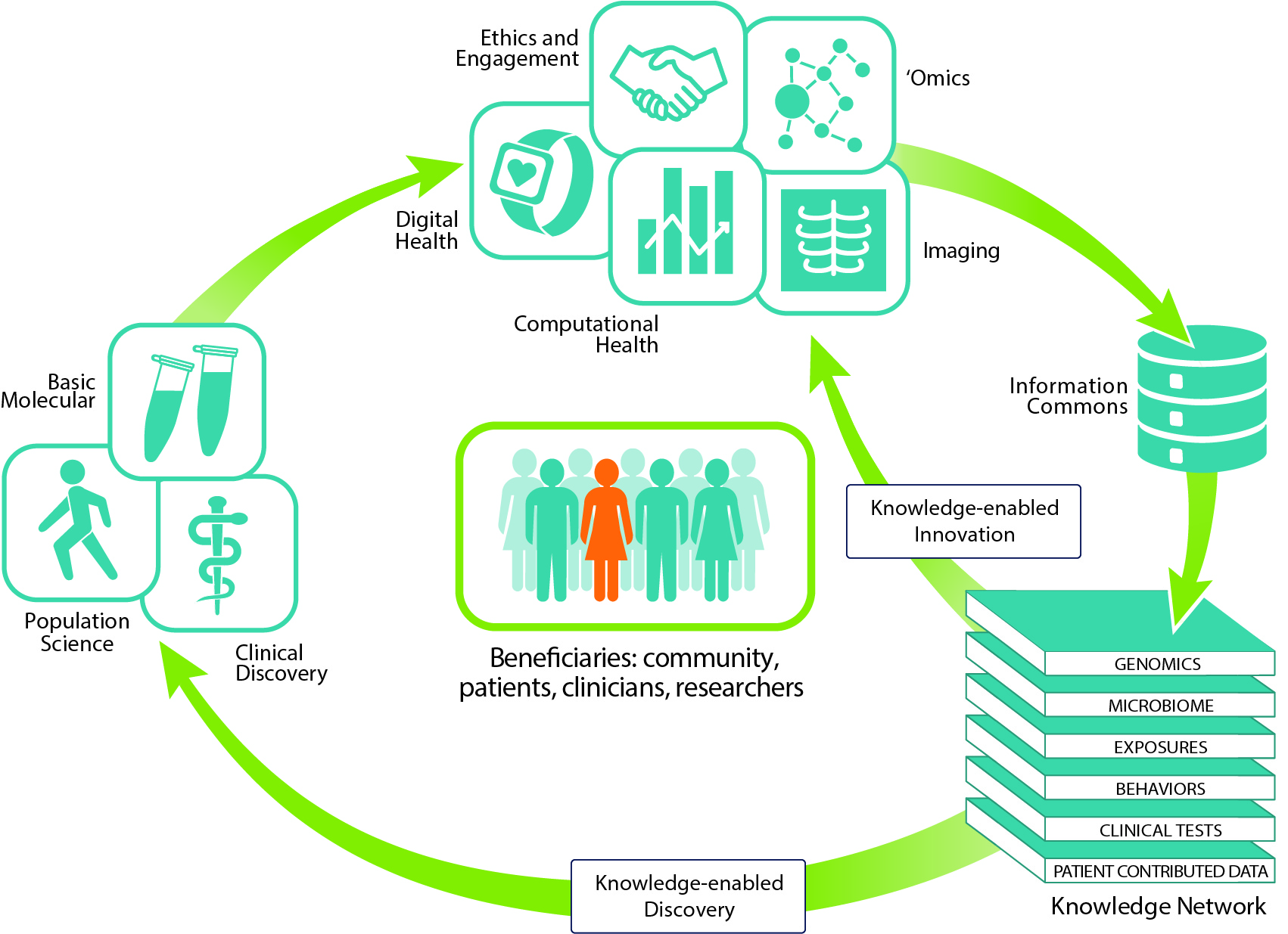 Graphic depiction of Precision Medicine Matrix